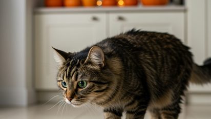 Keeping your cat safe during Halloween and fireworks night