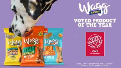 Wagg Chews named Product of the Year 2026